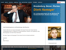 Tablet Screenshot of dierk-homeyer.de